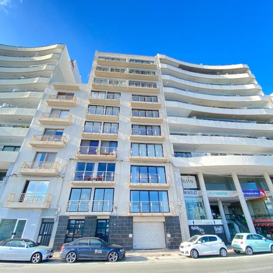 F2 - Lovely Two Bedrooms Flat Sea View, St Julians Saint Julian's Exterior photo