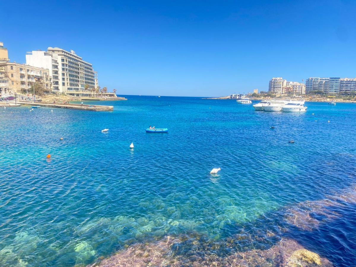 F2 - Lovely Two Bedrooms Flat Sea View, St Julians Saint Julian's Exterior photo